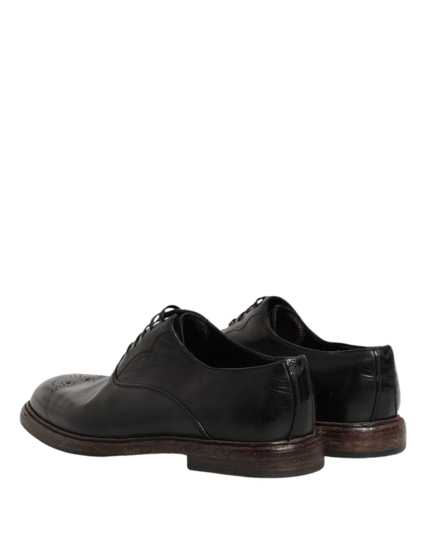 Zapatos de vestir Oxford Dolce & Gabbana de piel de becerro negra