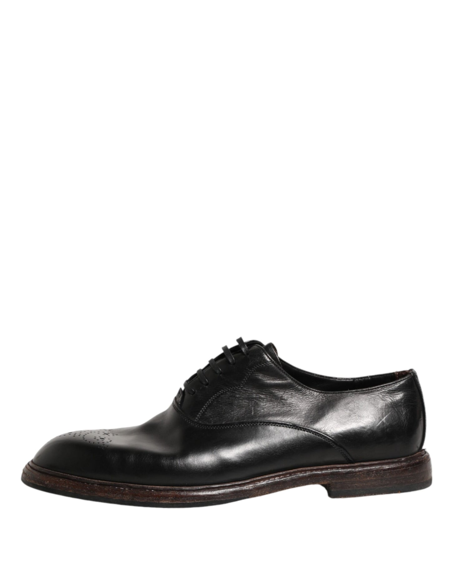 Zapatos de vestir Oxford Dolce & Gabbana de piel de becerro negra