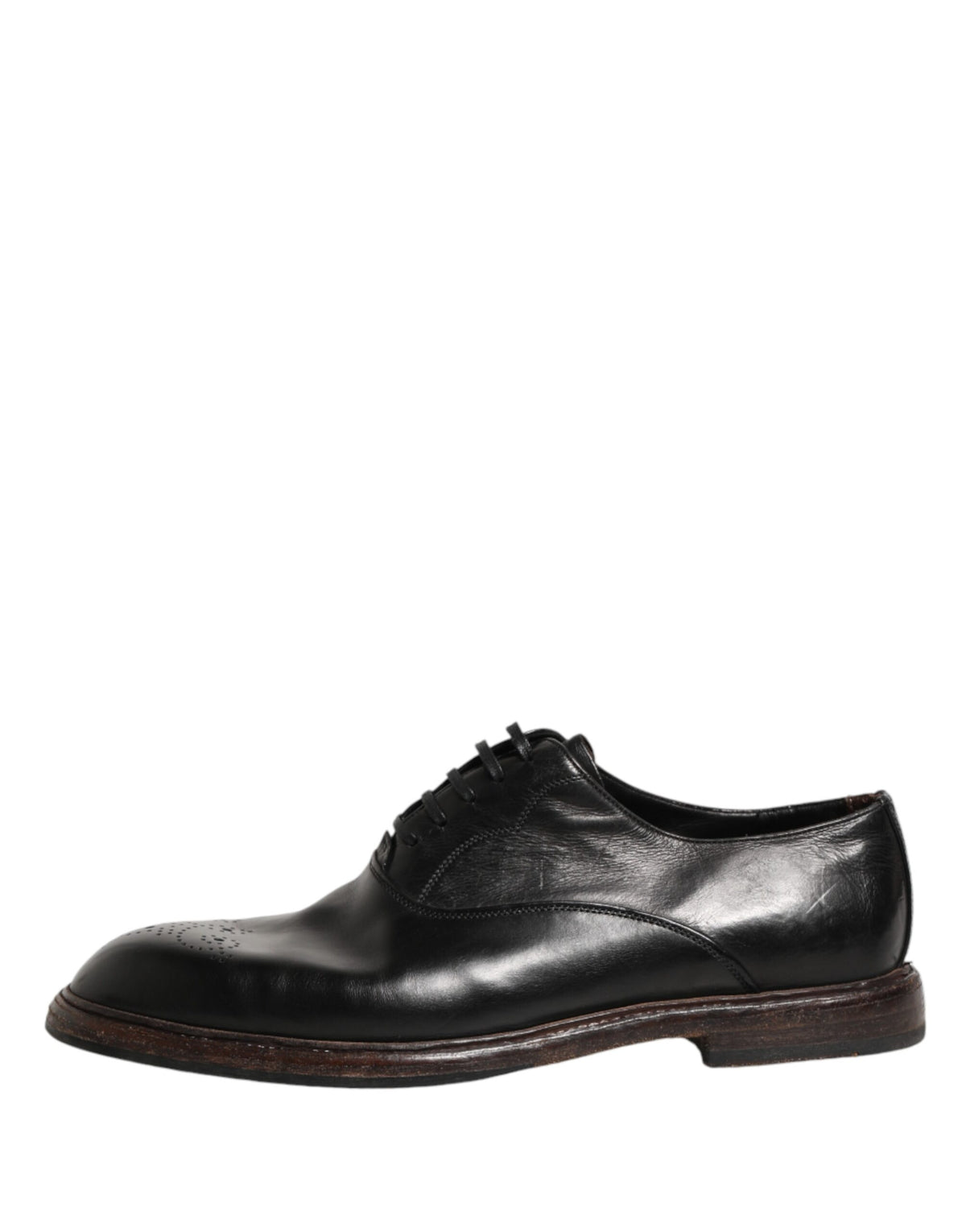 Zapatos de vestir Oxford Dolce & Gabbana de piel de becerro negra