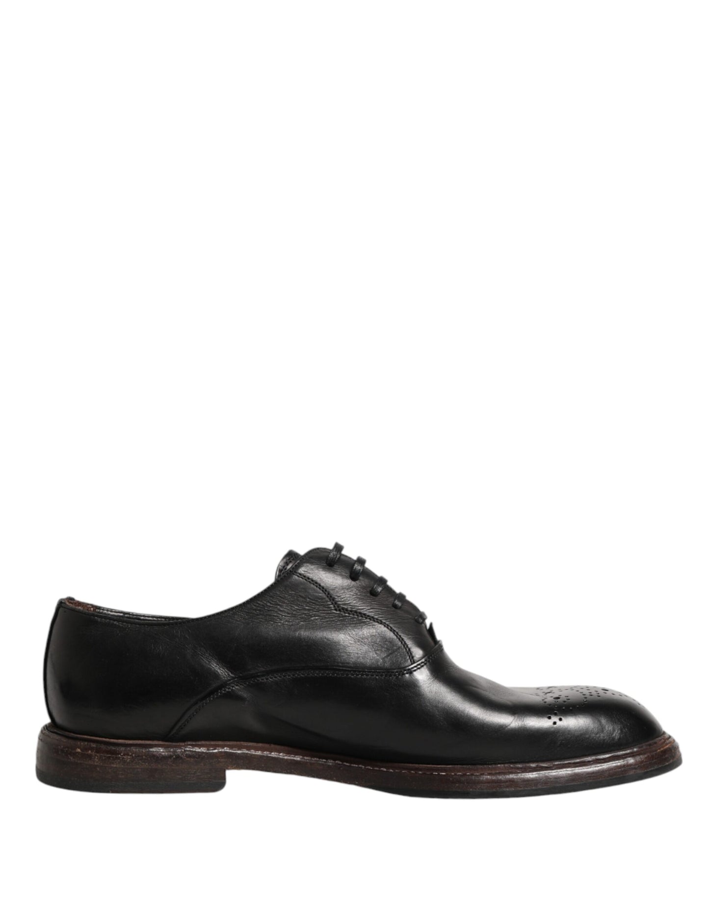 Zapatos de vestir Oxford Dolce & Gabbana de piel de becerro negra