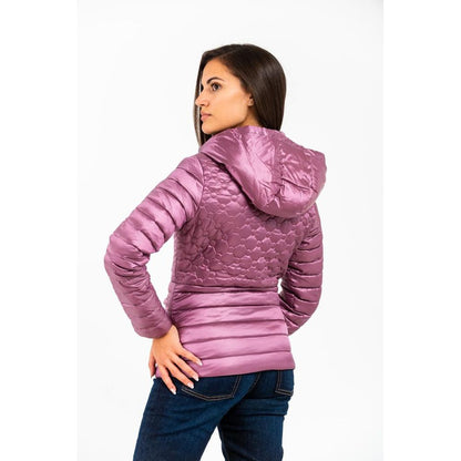 Gas Pink Polyester Parka