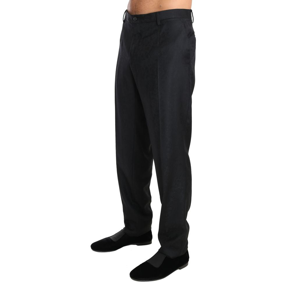 Pantalon habillé Dolce & Gabbana en coton gris