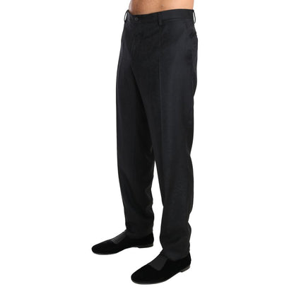 Pantalon habillé Dolce & Gabbana en coton gris