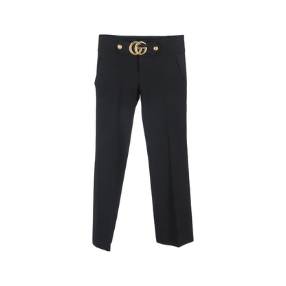Pantalón de vestir de viscosa negro Gucci