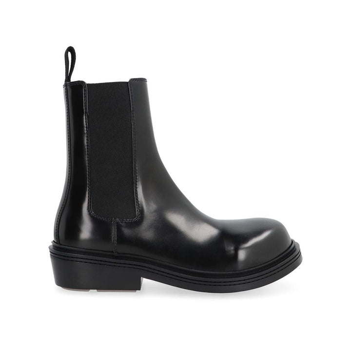Bottega Veneta Black Calfskin Ankle Boots