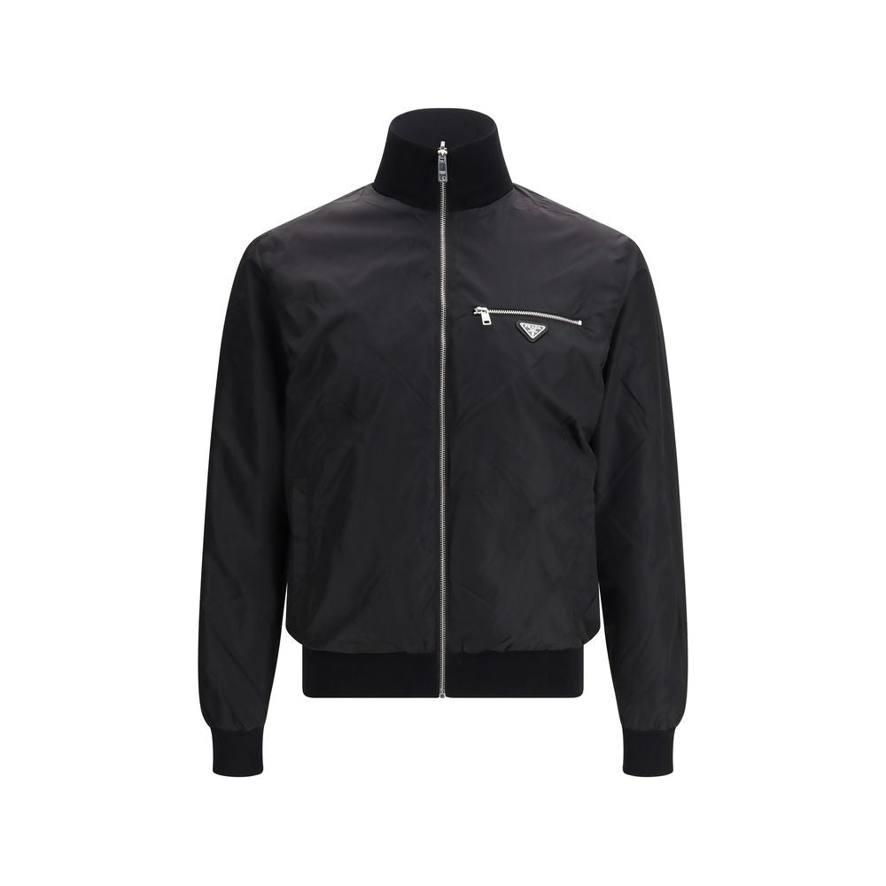 Chaqueta Prada de Lana Negra Oves Aries