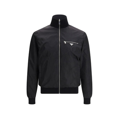Chaqueta Prada de Lana Negra Oves Aries