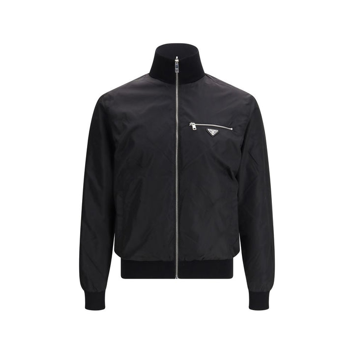Prada Black Wool Oves Aries Jacket