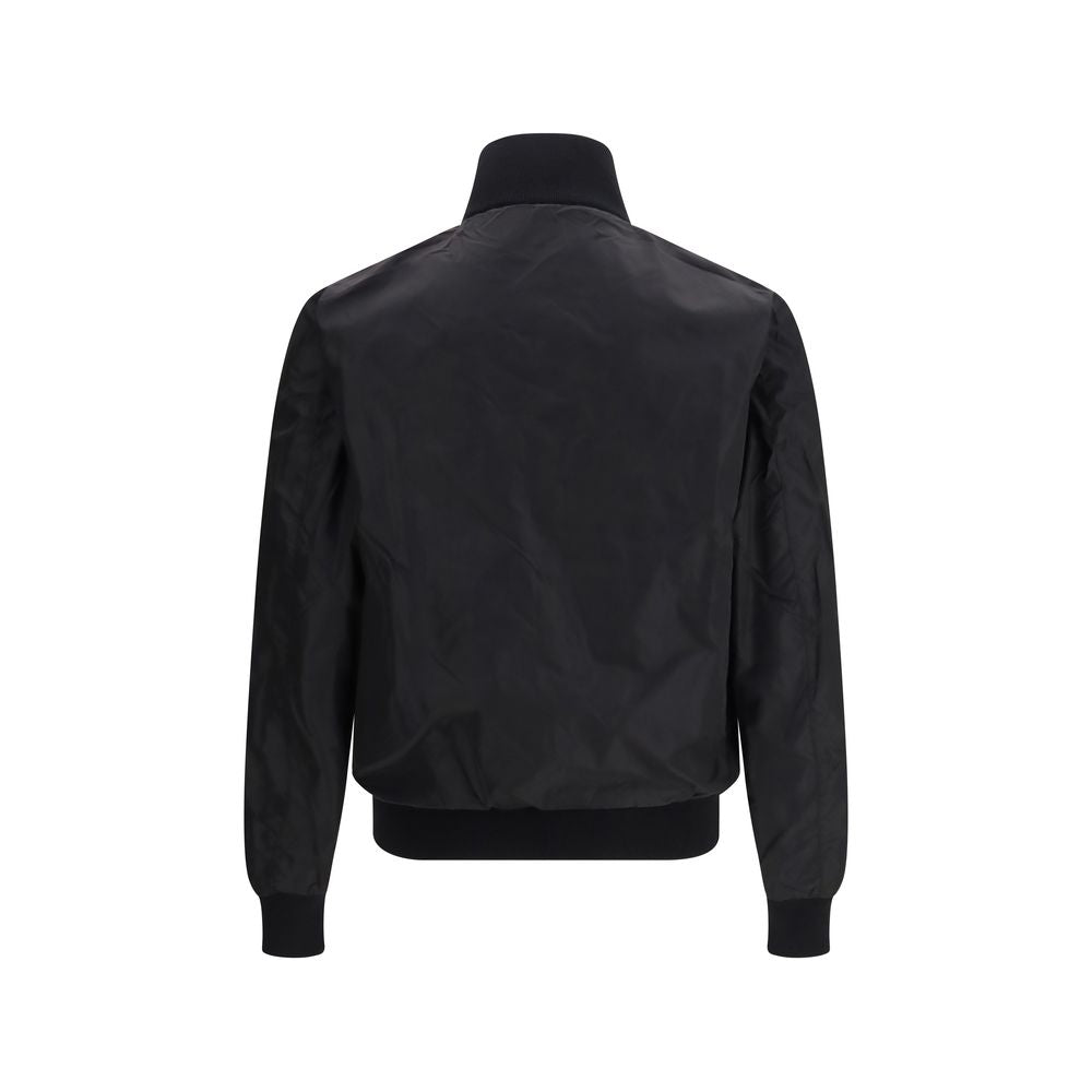Chaqueta Prada de Lana Negra Oves Aries