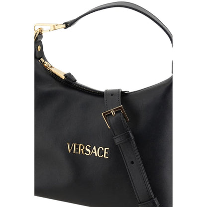 Bolso Versace de Piel de Becerro Negra Bos Taurus