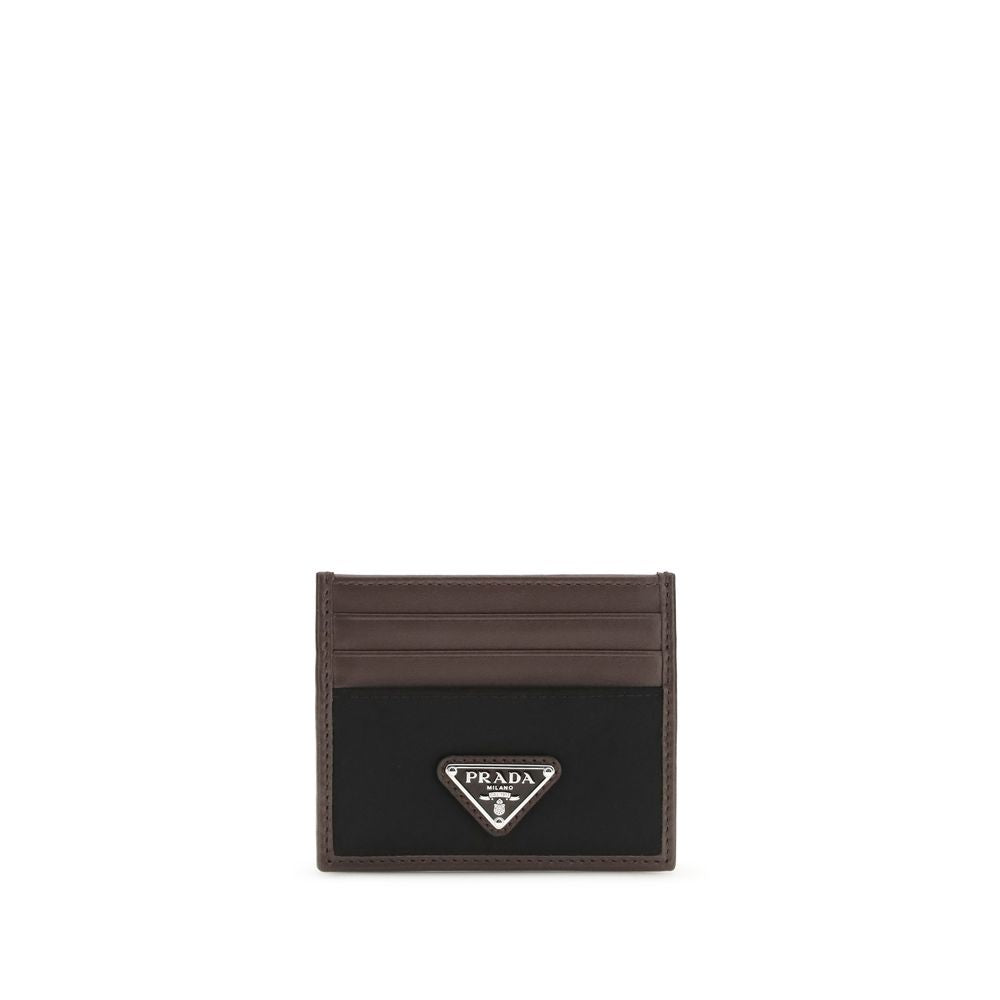 Cartera Prada de piel de becerro marrón Bos Taurus