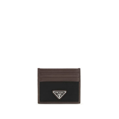 Cartera Prada de piel de becerro marrón Bos Taurus