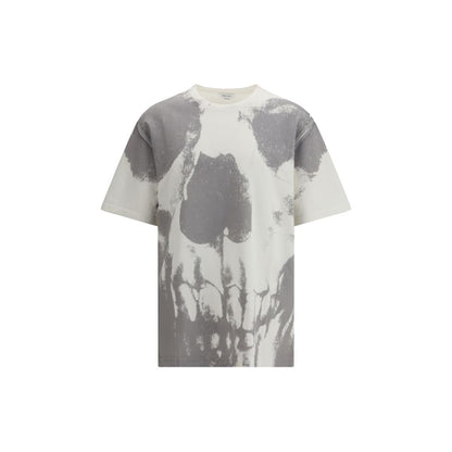 Camiseta Alexander McQueen de algodón blanco