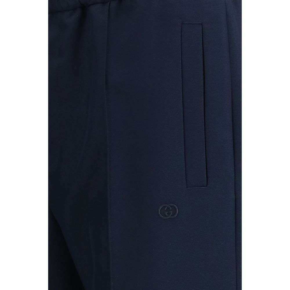 Pantalones Casuales Gucci Azul Poliéster