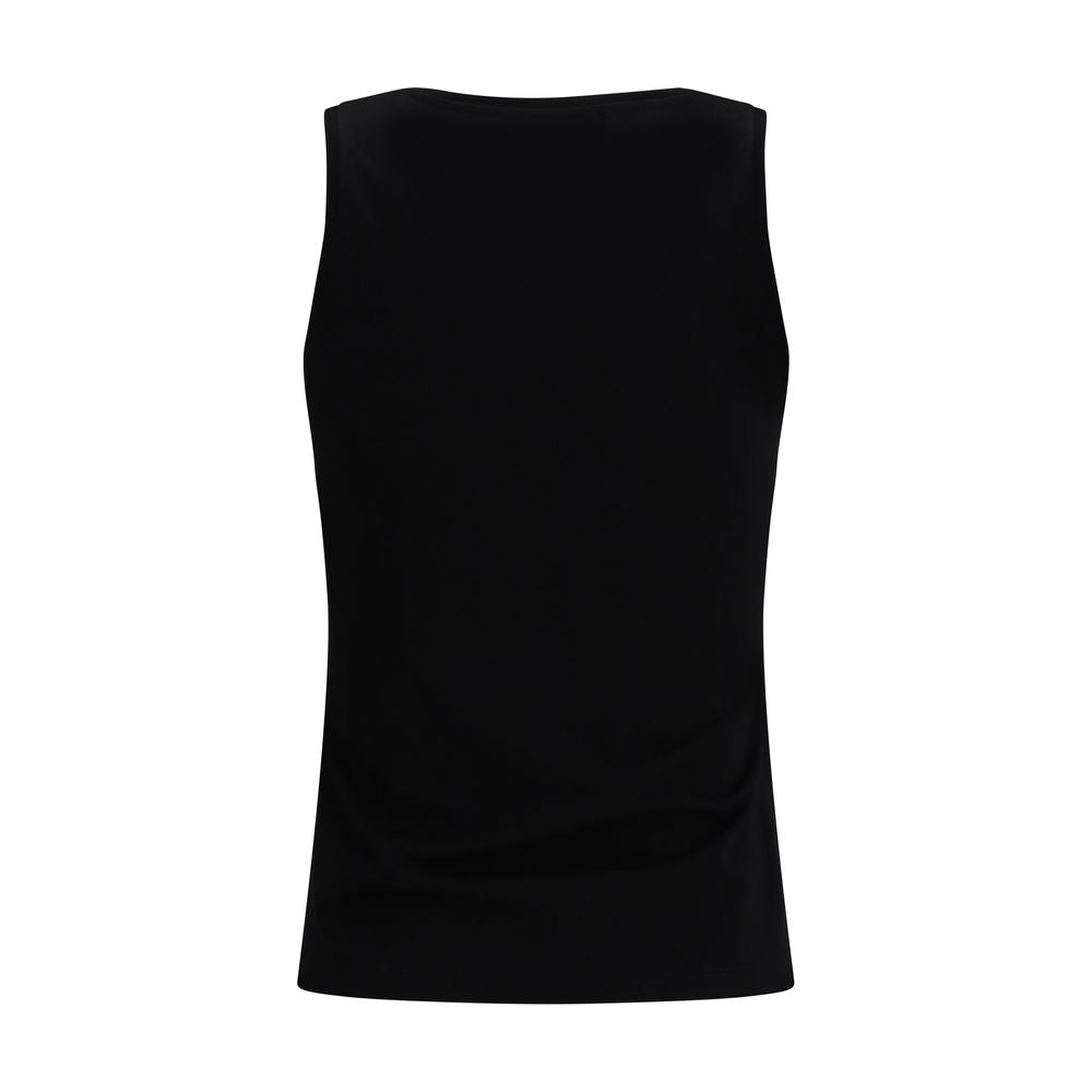 Camiseta Balmain de algodón negra