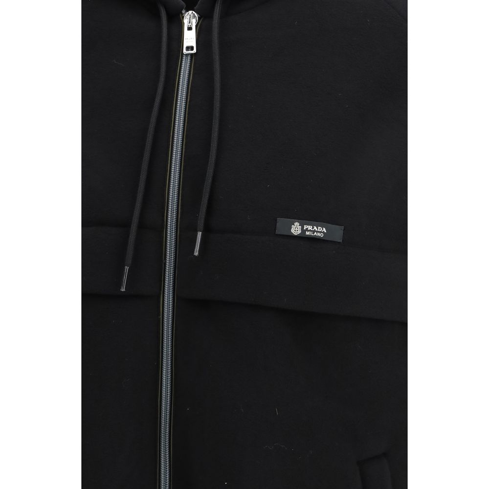 Chaqueta Prada de poliéster negro