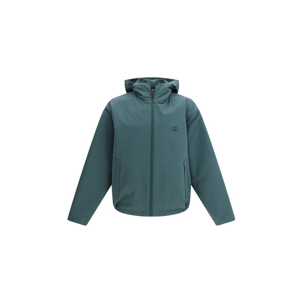 Chaqueta de poliéster bicolor de Gucci