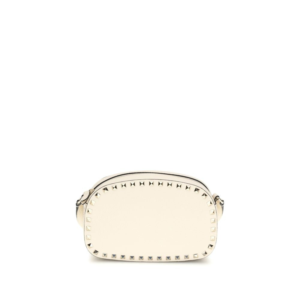 Bolso de Hombro Valentino Garavani Beige de Piel de Becerro Bos Taurus