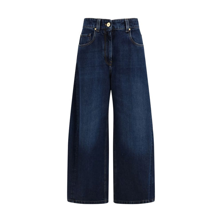 Vaqueros de algodón azul de Brunello Cucinelli