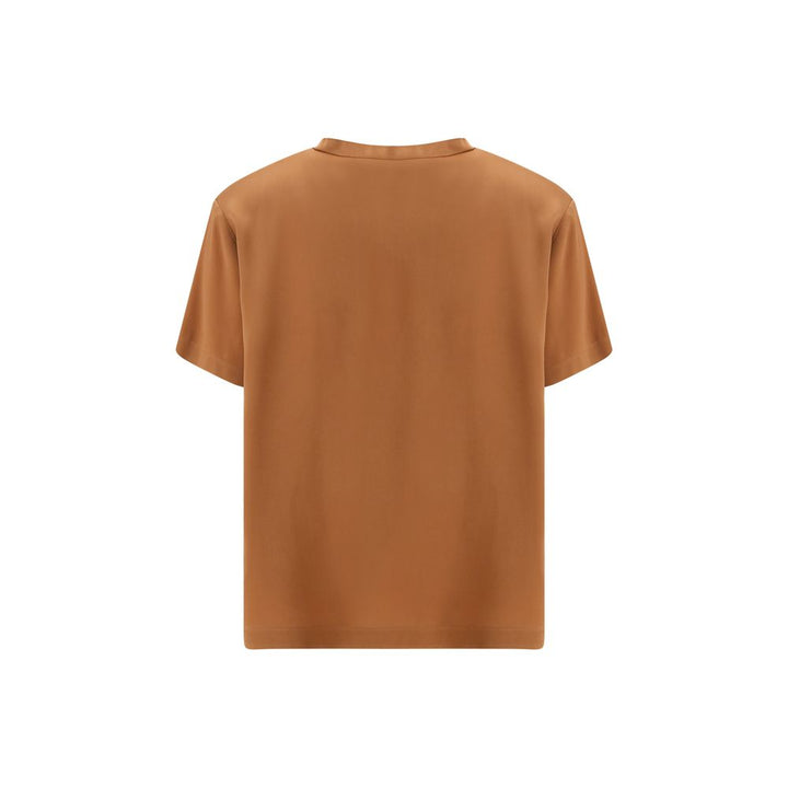 Fabiana Filippi Orange Viscose T-Shirt