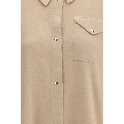 Fabiana Filippi Beige Wool Shirt