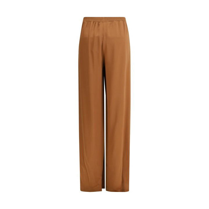 Fabiana Filippi Brown Viscose Casual Pants