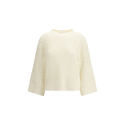 Fabiana Filippi Beige Wool Sweatshirt