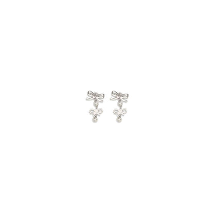 Self-Portrait Silver Brass Earrings
