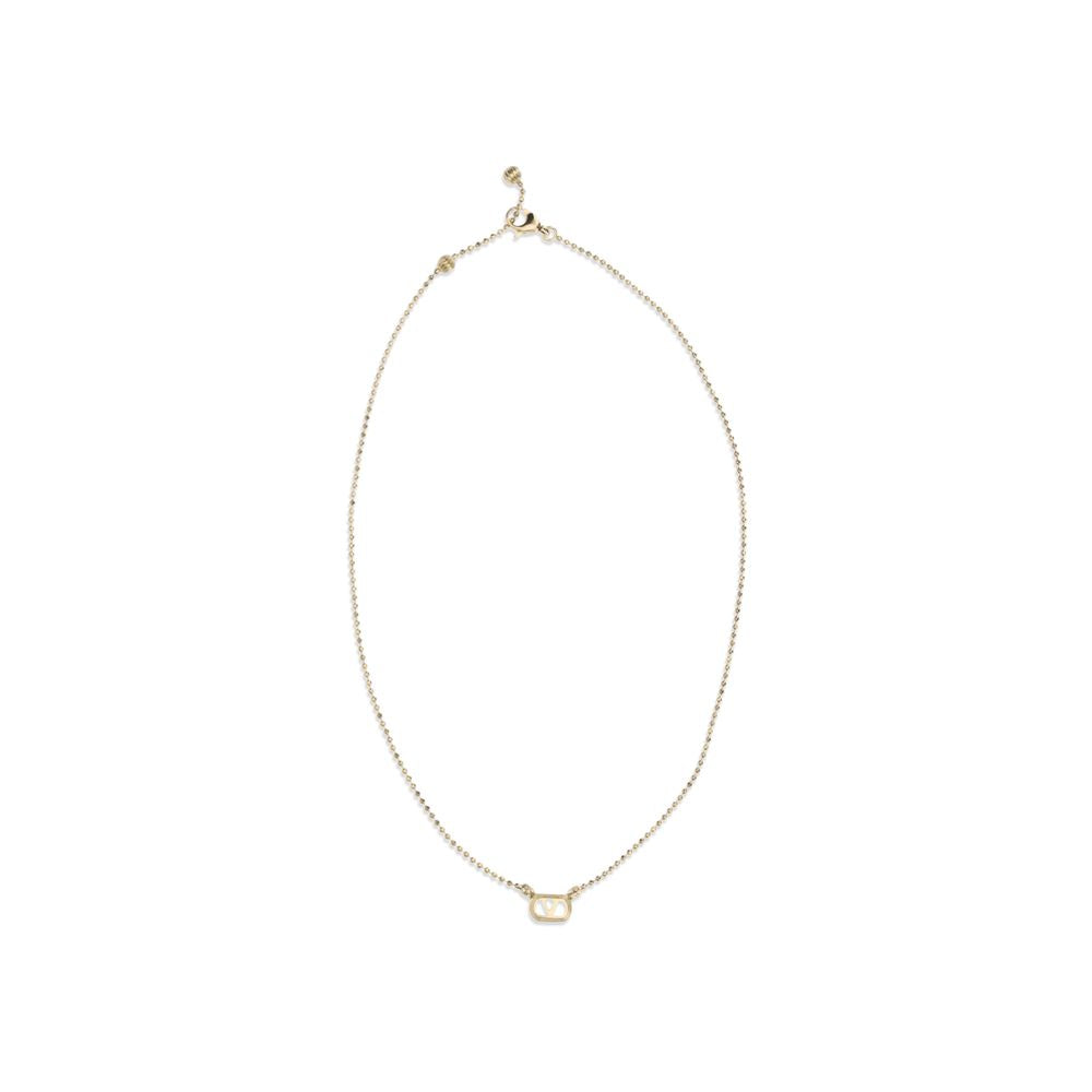 Collar Valentino Garavani de latón dorado