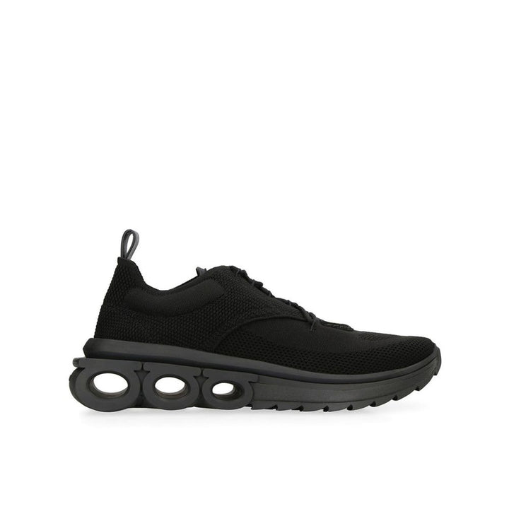 Zapatillas deportivas Salvatore Ferragamo negras de tela