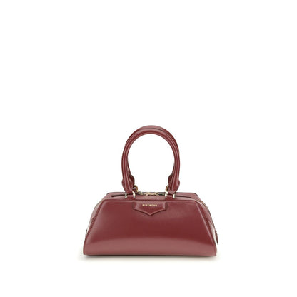 Bolso de mano Givenchy de piel de becerro burdeos Bos Taurus