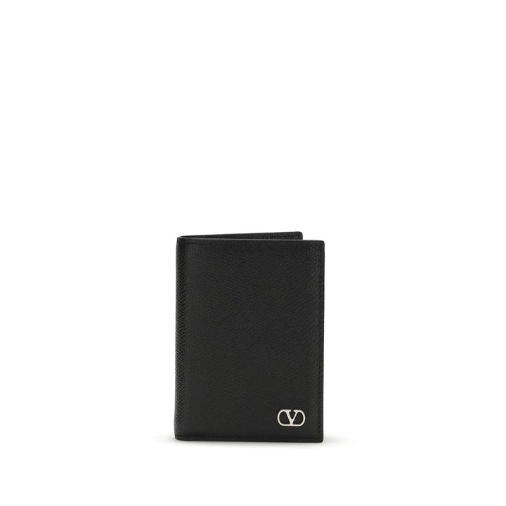 Cartera Valentino Garavani de piel de becerro negra Bos Taurus