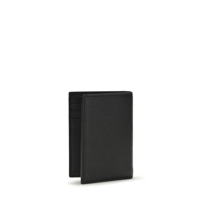Cartera Valentino Garavani de piel de becerro negra Bos Taurus