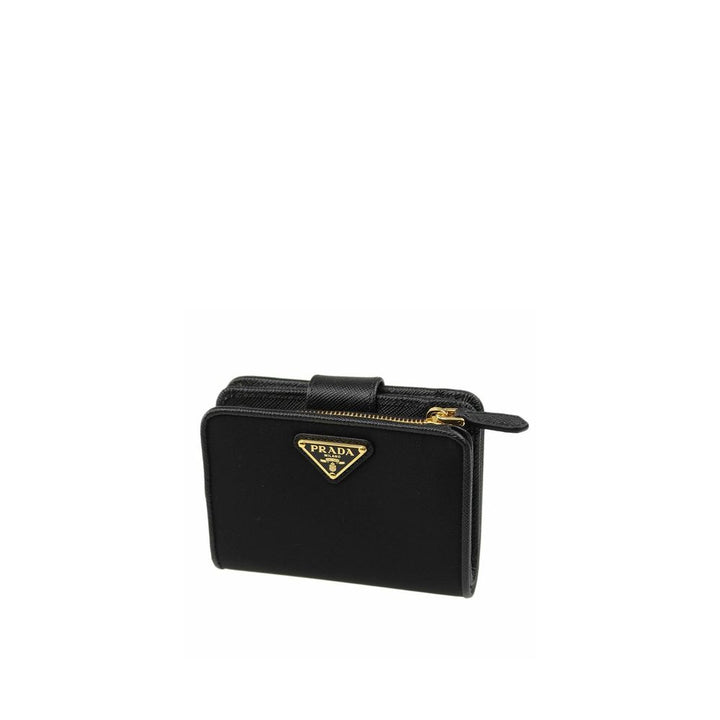 Portefeuille Prada en nylon noir