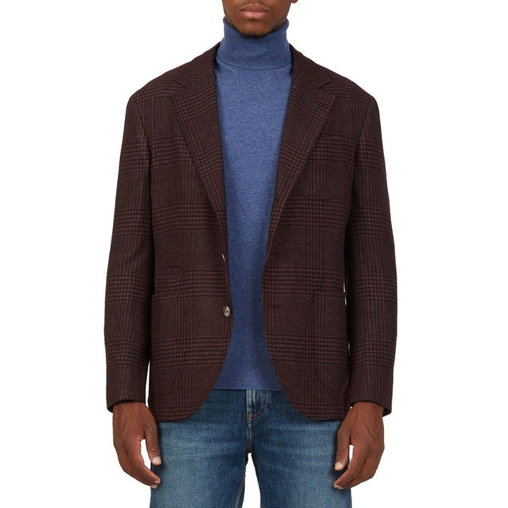 Manteau Brunello Cucinelli en Laine Multicolore