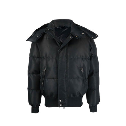 Bomber Alexander McQueen de poliamida negra