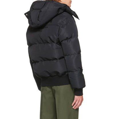 Bomber Alexander McQueen de poliamida negra