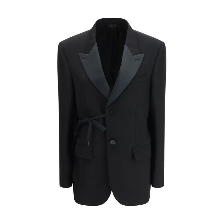 Balenciaga Black Wool Coat