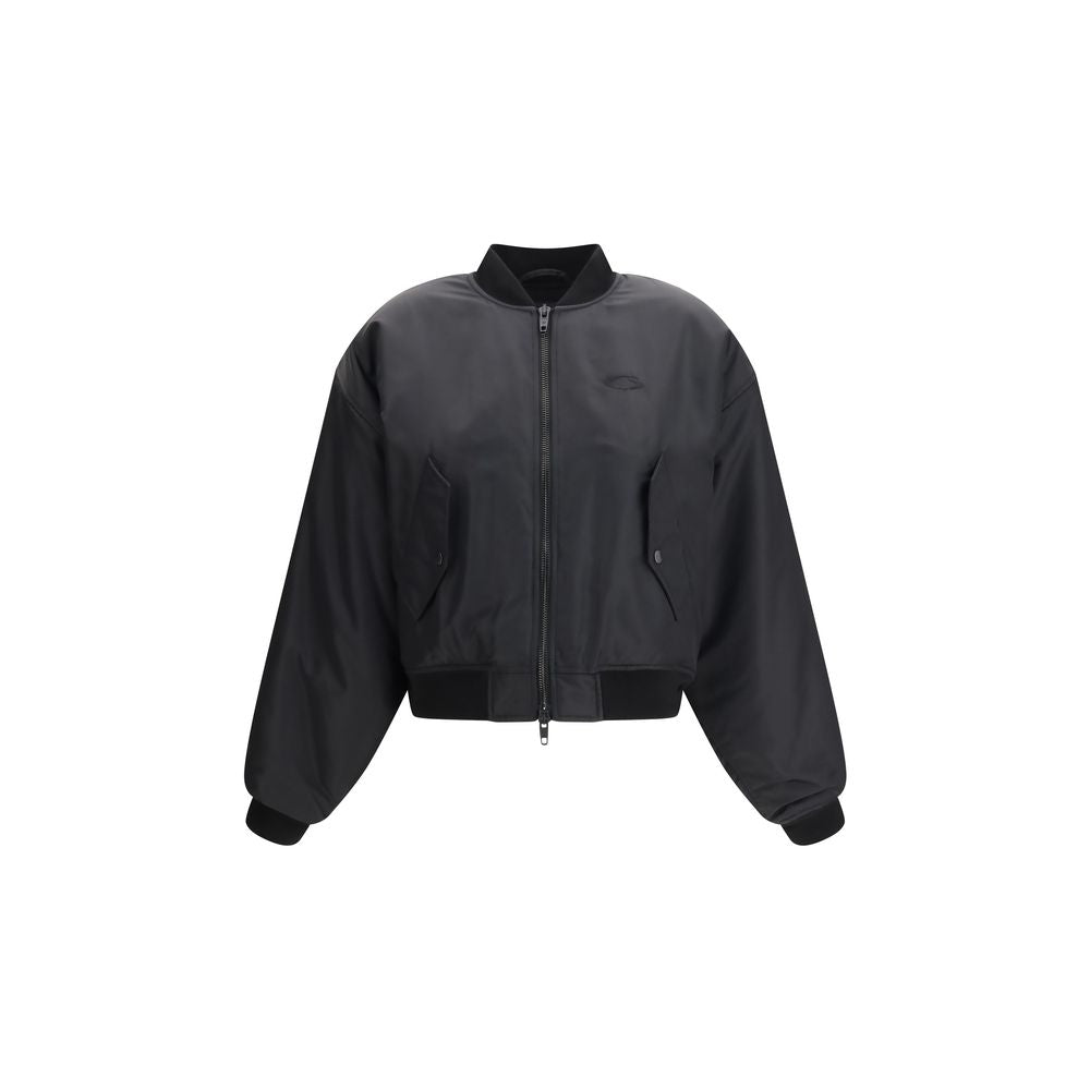 Cazadora Balenciaga negra de poliamida
