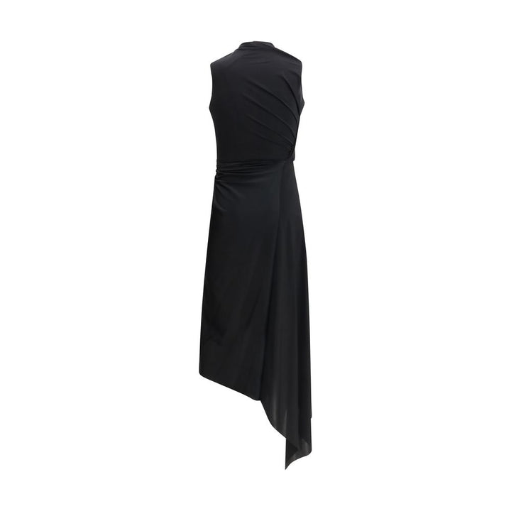 Vestido informal de poliamida negra de Balenciaga