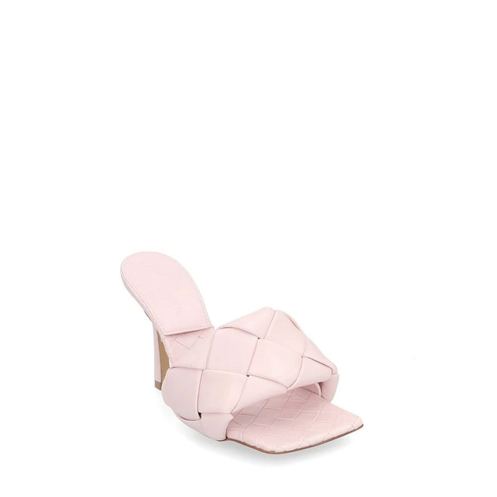 Mules de piel multicolor Bottega Veneta