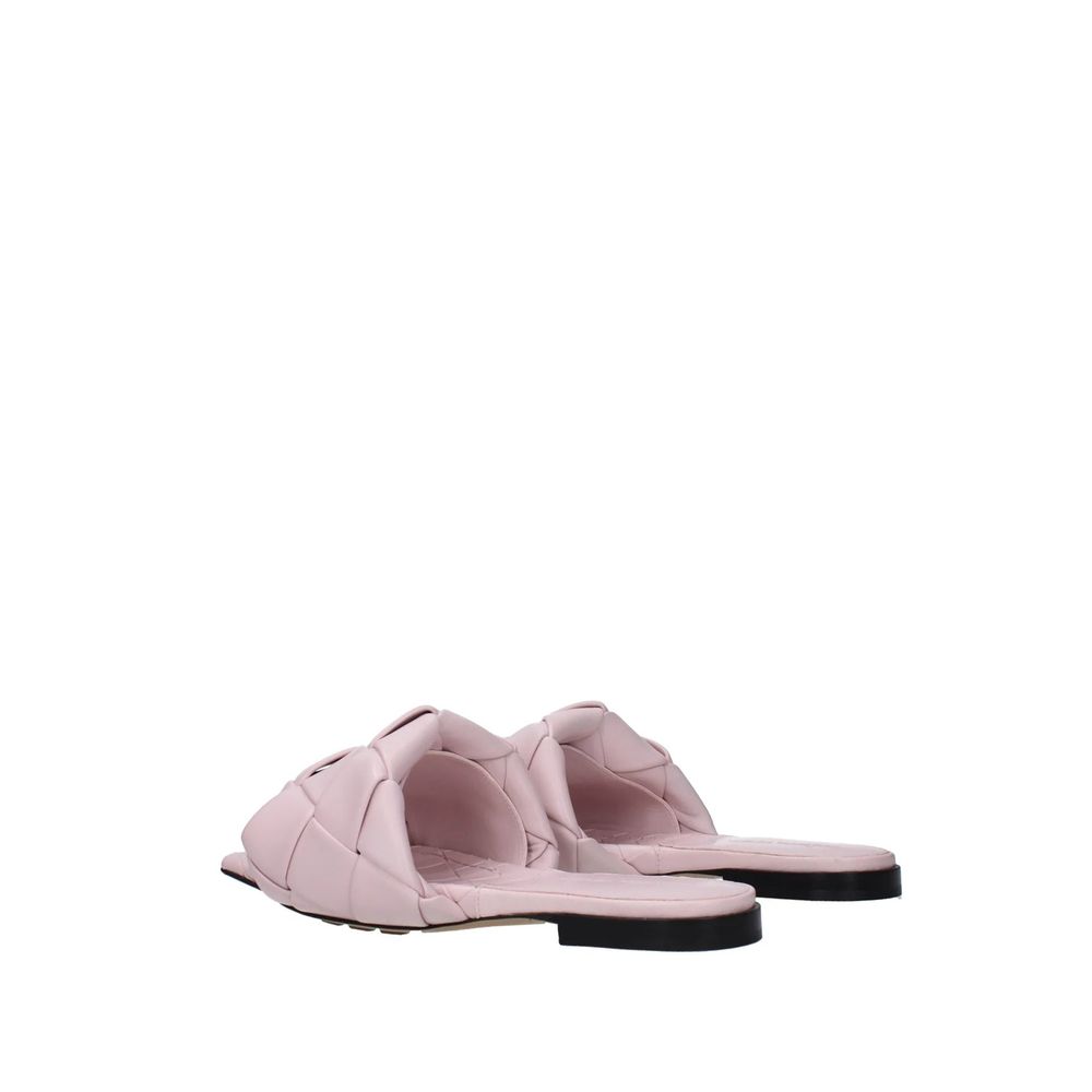 Sandalias planas Bottega Veneta de piel de becerro multicolor