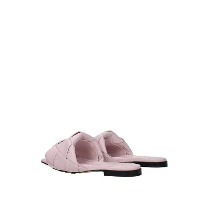 Sandalias planas Bottega Veneta de piel de becerro multicolor