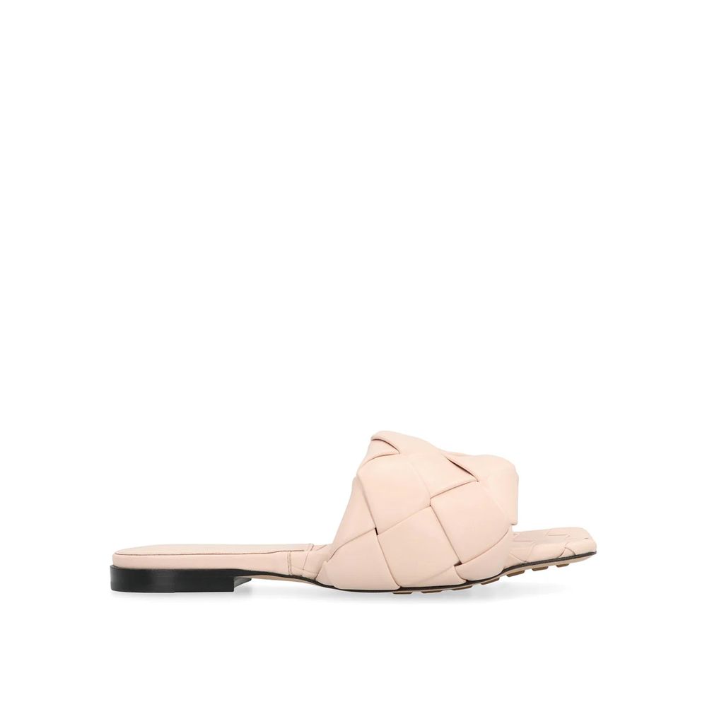 Sandalias planas de piel multicolor Bottega Veneta