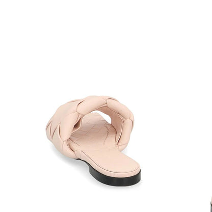 Sandalias planas de piel multicolor Bottega Veneta