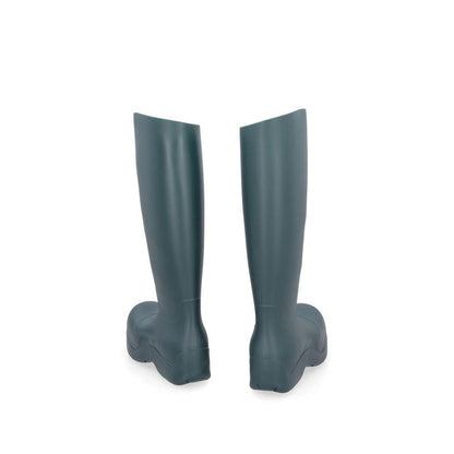 Botas de lluvia bicolor de goma Bottega Veneta