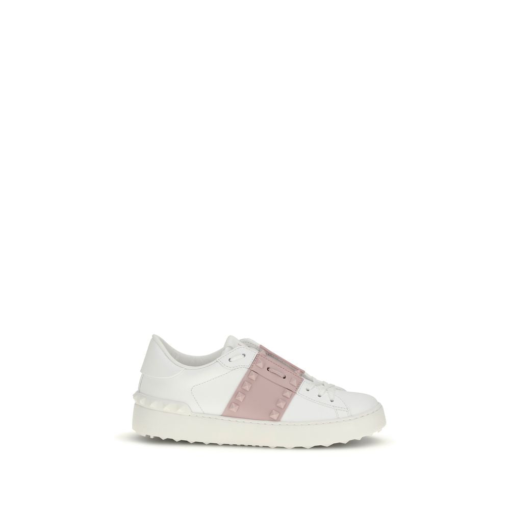 Zapatillas deportivas Valentino Garavani de piel de becerro blanca Bos Taurus