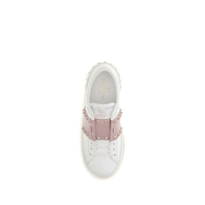 Zapatillas deportivas Valentino Garavani de piel de becerro blanca Bos Taurus