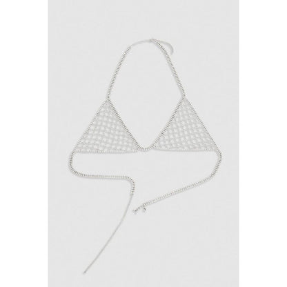 Patrizia Pepe White Copper Bra