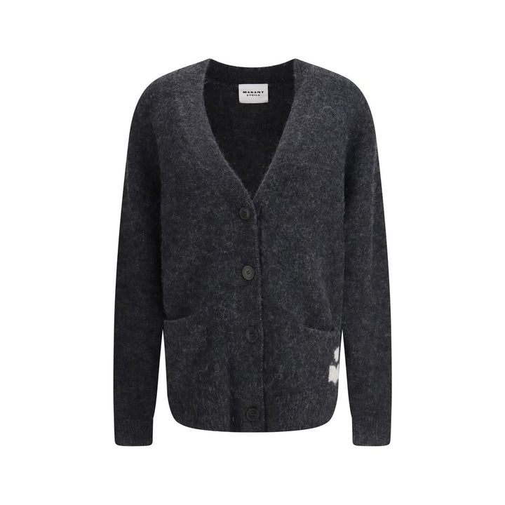 Isabel Marant Étoile Gray Alpaca Vicugna Pacos Cardigan